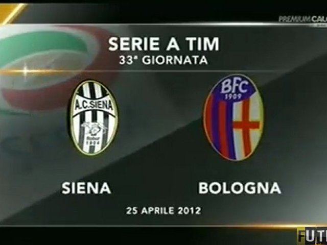 Video: AC Siena – FC Bologna (1-1), Serie A