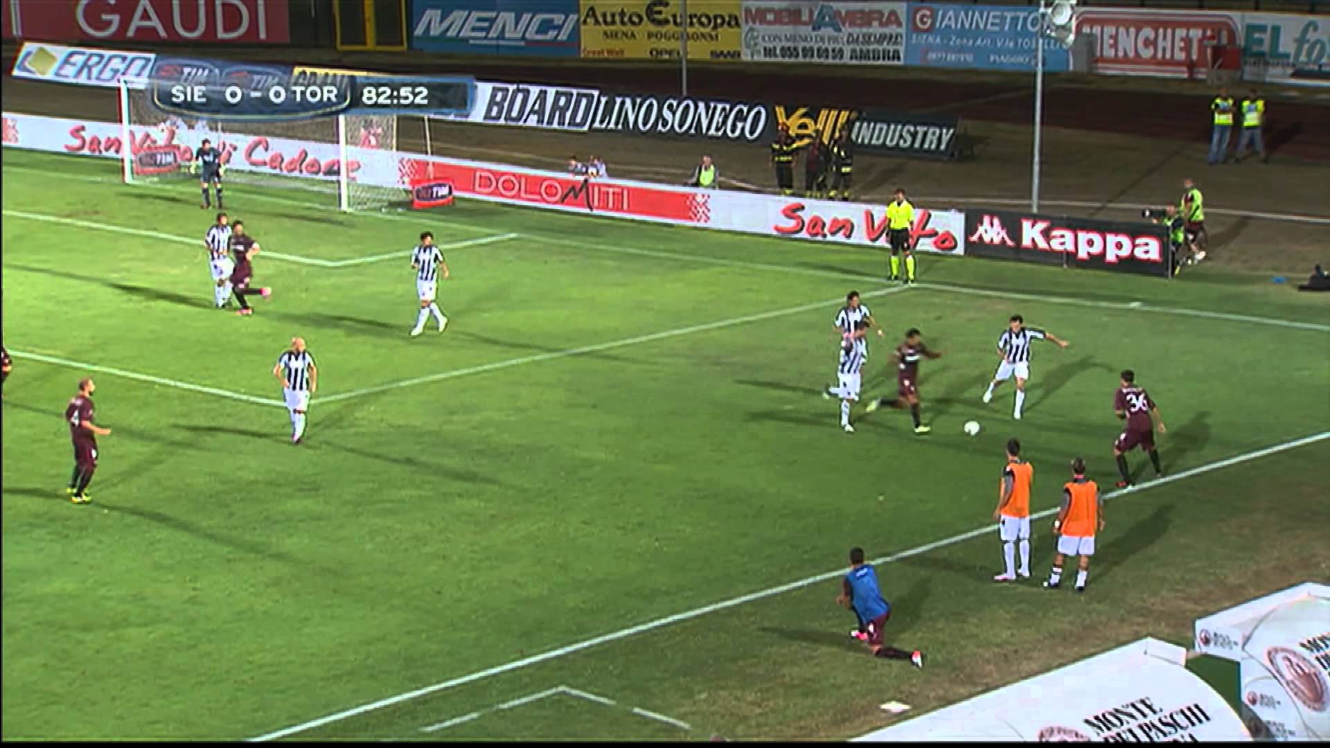 Video: AC Siena – FC Turin (0-0), Serie A