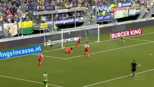 Video: ADO Den Haag – AZ Alkmaar (2-1), Eredivisie