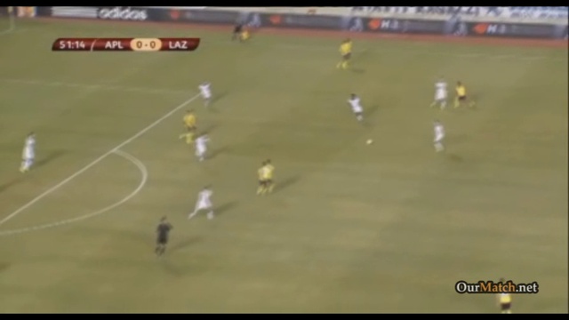 Video: Apollon Limassol – Lazio Rom (0-0), Europa League