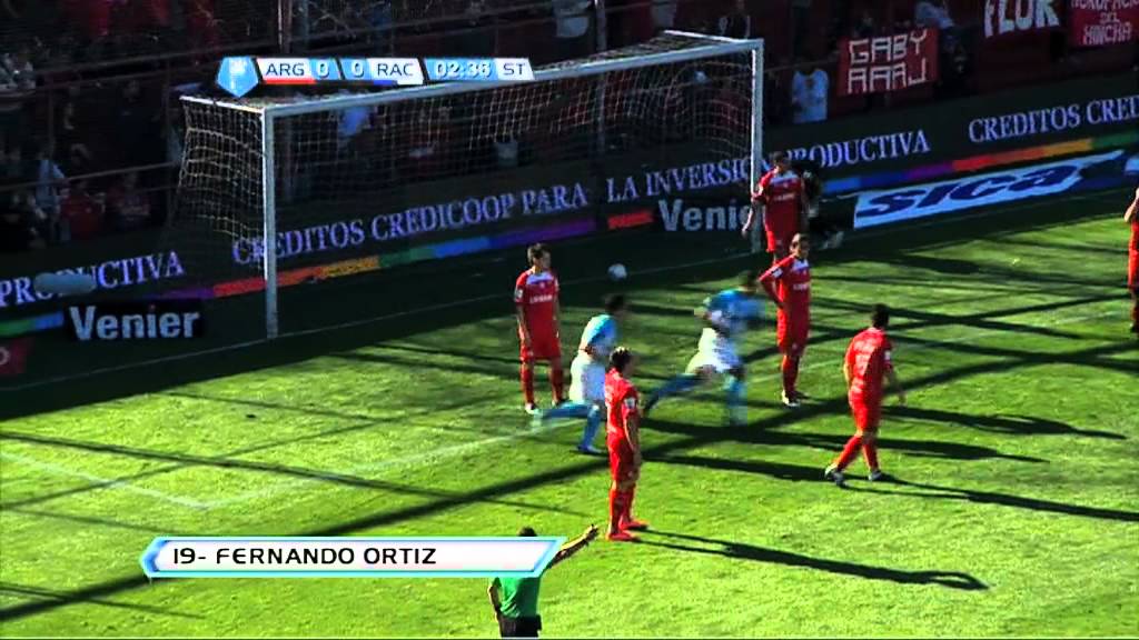 Video: Argentinos Jrs – Racing (0-2), Primera Division