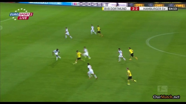 Video: Borussia Dortmund – Hamburger SV (6-2), Bundesliga