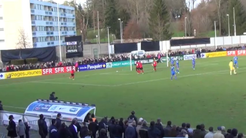 Video: Bourg Peronnas – Guingamp (0-2), Coupe de France