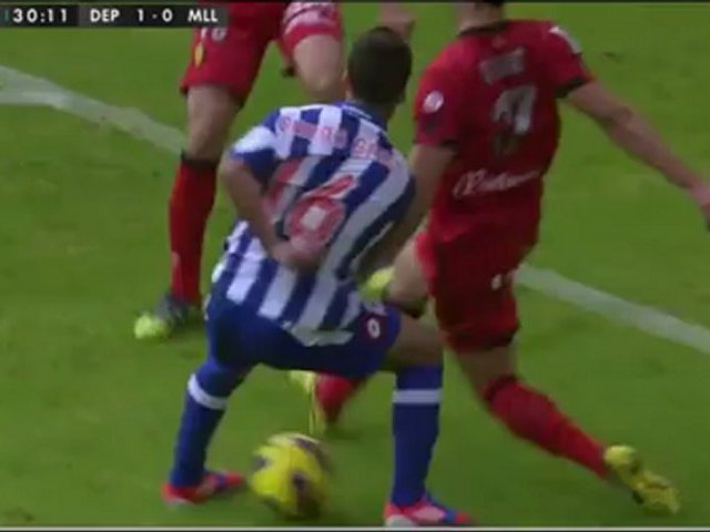 Video: Deportivo La Coruna – RCD Mallorca (1-0), Primera Division