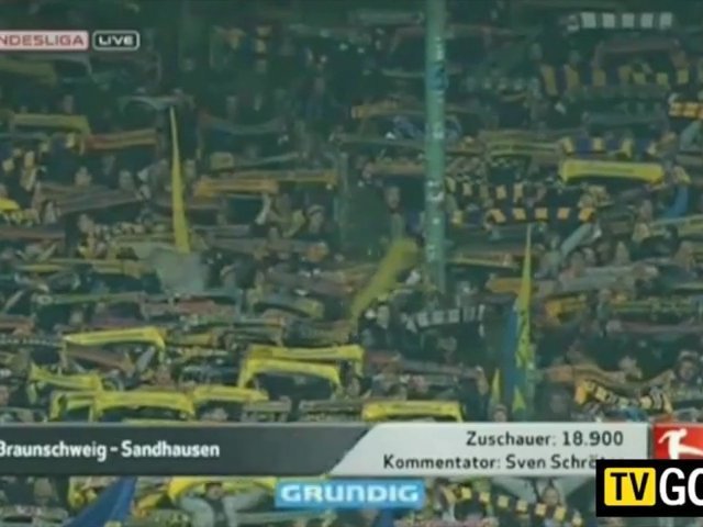 Video: Eintracht Braunschweig – SV Sandhausen (2-1), 2. Liga