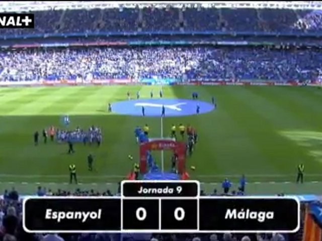 Video: Espanyol Barcelona – FC Malaga (0-0), Primera Division