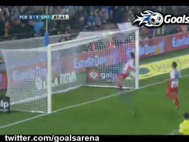 Video: FC Barcelona – Sporting Gijon (3-1), Primera Division