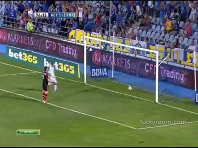 Video: FC Getafe – Real Madrid (2-1), Primera Division