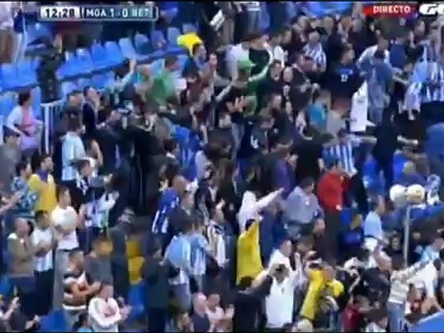 Video: FC Malaga – Real Betis Sevilla (4-0), Primera Division