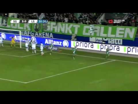 Video: FC St. Gallen – FC Lausanne (3-1), Super League