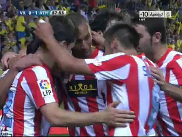Video: FC Villarreal – Atletico Madrid (0-1), Primera Division