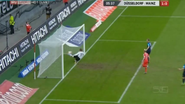 Video: Fortuna Düsseldorf – 1. FSV Mainz 05 (1-1), Bundesliga