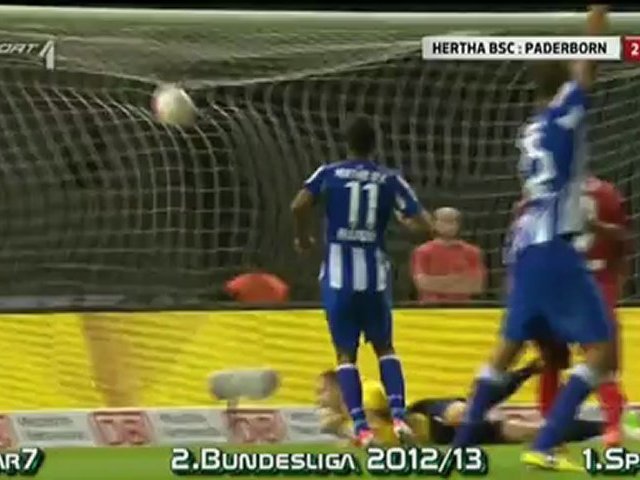 Video: Hertha BSC Berlin – SC Paderborn (2-2), 2. Bundesliga