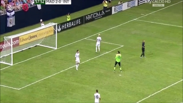 Video: Inter Mailand – Real Madrid (0-3), Testspiel
