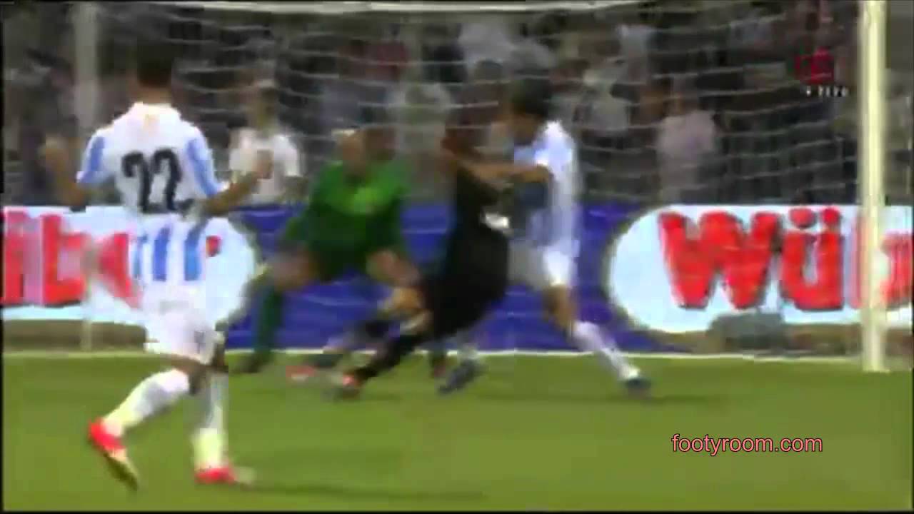 Video: Juventus Turin – FC Malaga (2-0), Testspiel