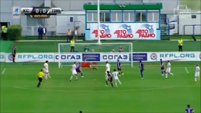 Video: Krylja Sowjetow Samara – Tom Tomsk (1-0), Premier Liga