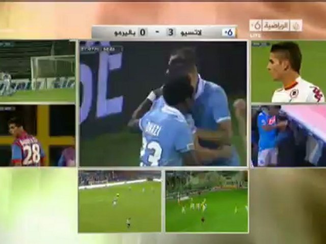 Video: Lazio Rom – US Palermo (3-0), Serie A