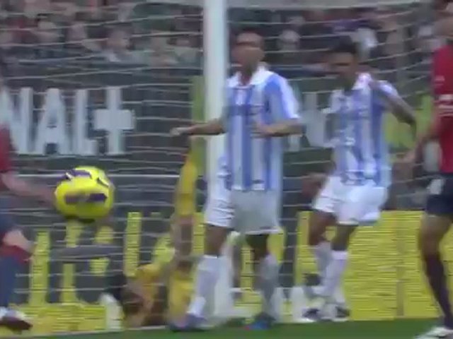 Video: Osasuna – FC Malaga (0-0), Primera Division