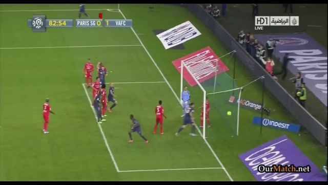 Video: Paris St. Germain – FC Valenciennes (1-1), Ligue 1