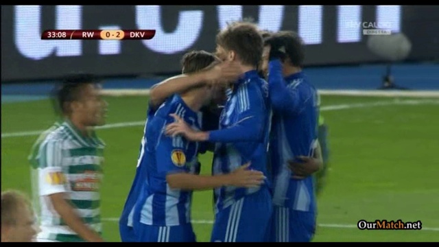 Video: Rapid Wien – Dynamo Kiew (2-2), Europa League