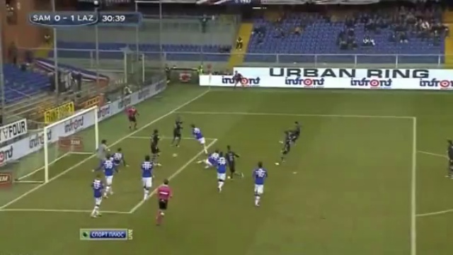 Video: Sampdoria Genua – Lazio Rom (0-1), Serie A