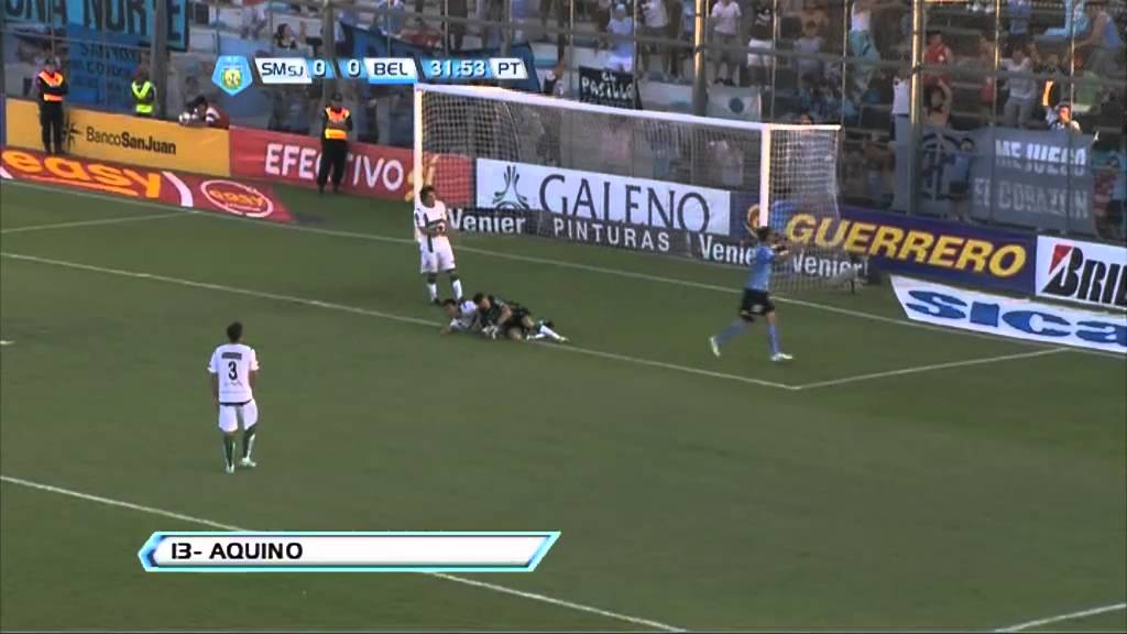 Video: San Martin San Juan – Belgrano Cordoba (1-1), Primera Division