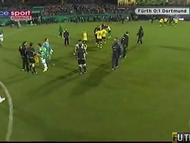 Video: SpVgg Greuther-Fürth – Borussia Dortmund (0-1), DFB Pokal