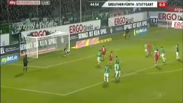 Video: SpVgg Greuther Fürth – VfB Stuttgart (0-1), Bundesliga