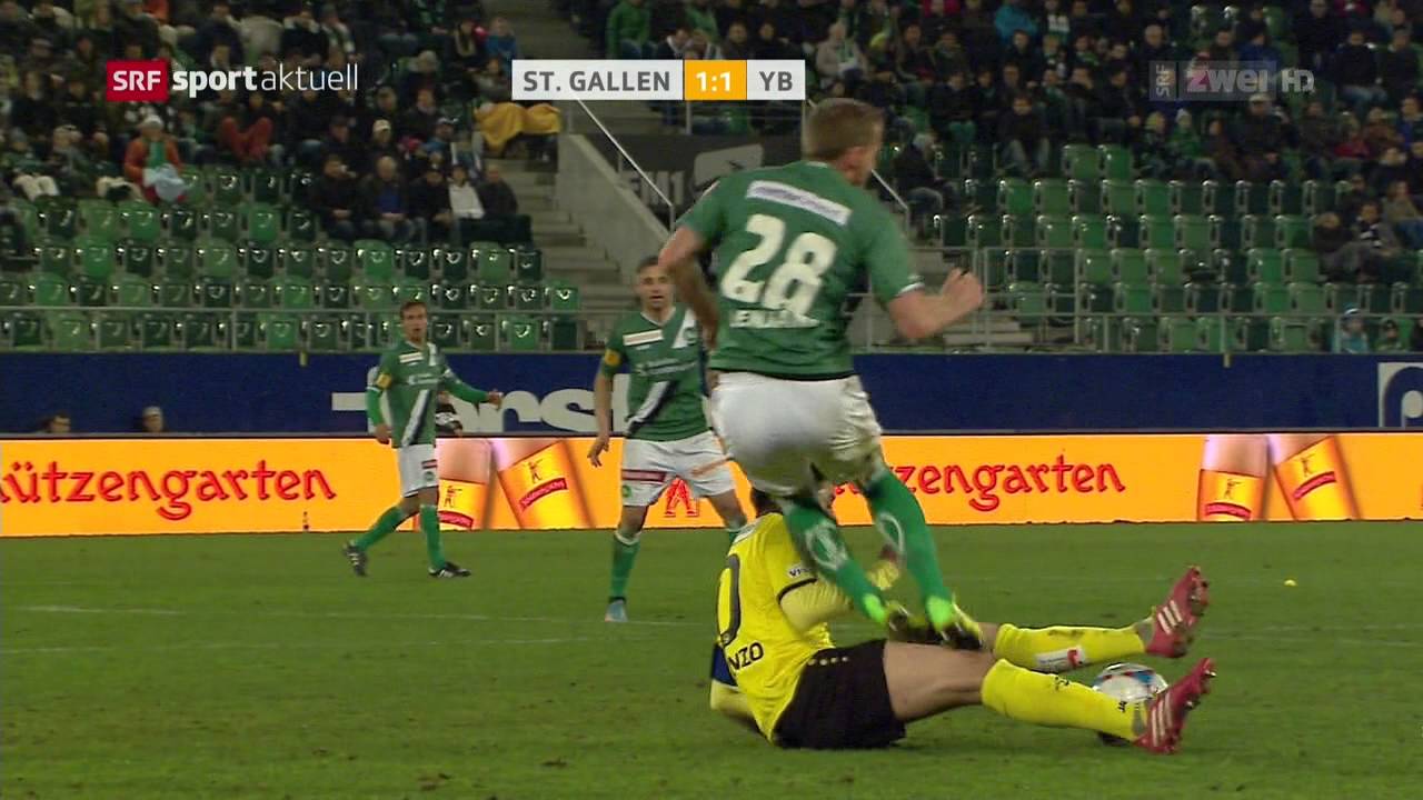 Video: St. Gallen – Young Boys (1-1), Super League