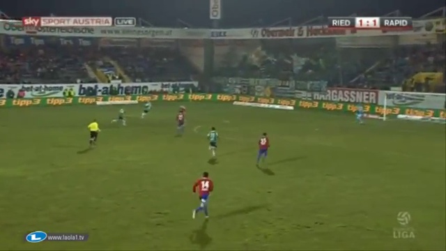 Video: SV Ried – Rapid Wien (3-2), Österr. Bundesliga
