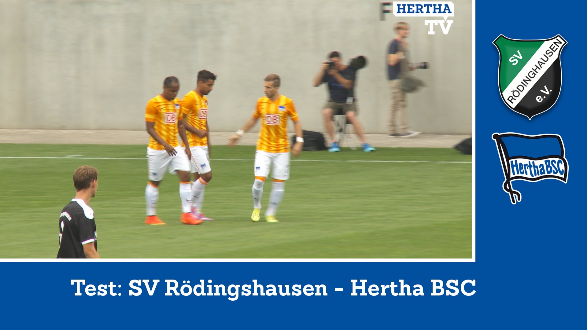 Video: SV Rödinghausen – Hertha BSC (0-2), Testspiel