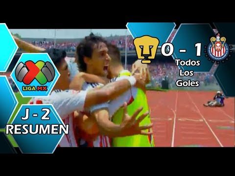 Video: UNAM Pumas –  Chivas Guadalajara (0-1), Liga MX