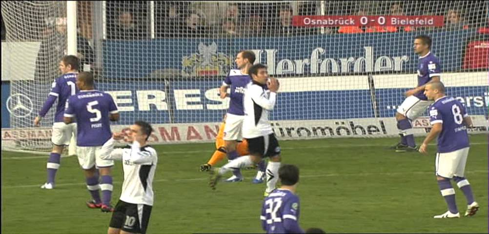 Video: VfL Osnabruck – Arminia Bielefeld (0-0), 3. Liga