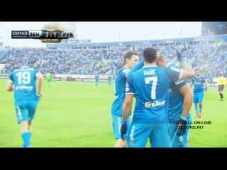 Video: Zenit – Rubin Kasan (6-2), Premier Liga