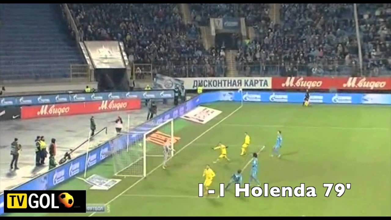 Video: Zenit St. Petersburg – FK Rostow (2-1), Premier Liga