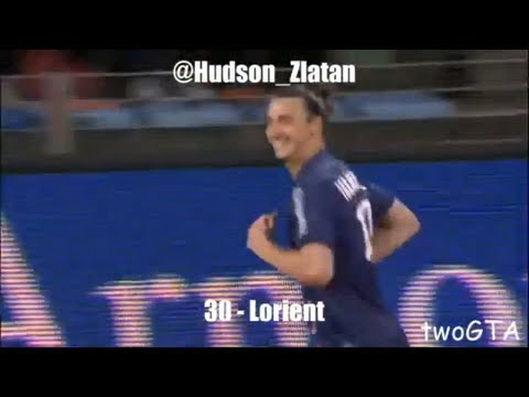 Video: Zlatan Ibrahimovic – Alle 30 Tore für PSG der Saison 2012/13