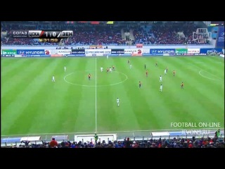 Video: ZSKA Moskau – Zenit St. Petersburg (1-0), Premier Liga