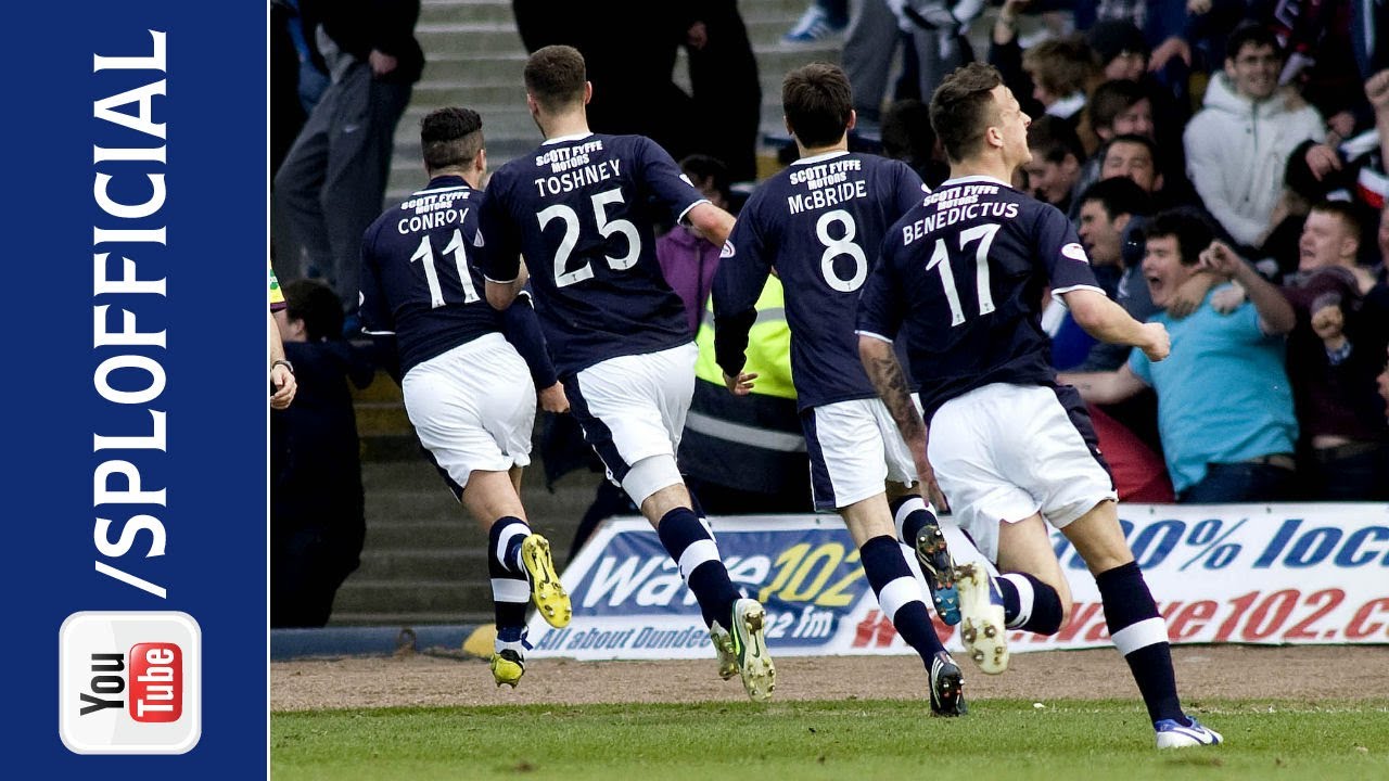 Video: Dundee FC – Heart of Midlothian (1-0), SPL