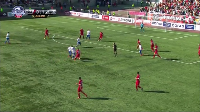 Video: FK Ufa – Dynamo Moskau (0-2), Premier Liga