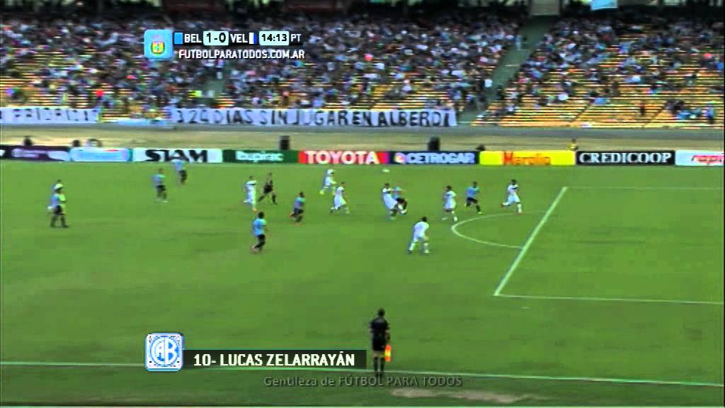 Video: Belgrano – Velez (1-0), Primera Division