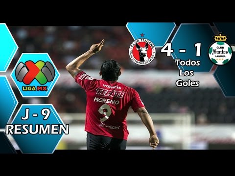 Video: Club Tijuana – Santos Laguna (4-1), Liga MX