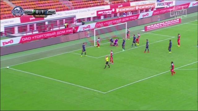 Video: Lokomotive Moskau – Mordowia (1-1), Premier Liga