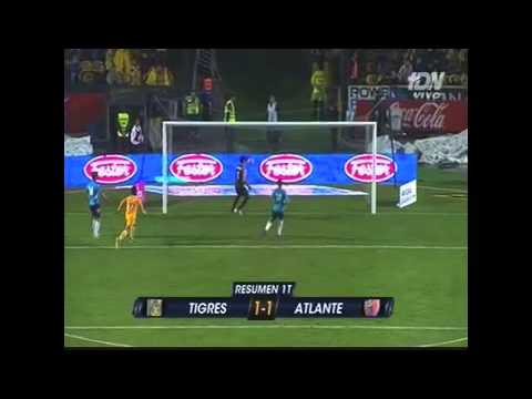 Video: Tigres de Monterrey – Atlante Cancun (3-1), Liga MX
