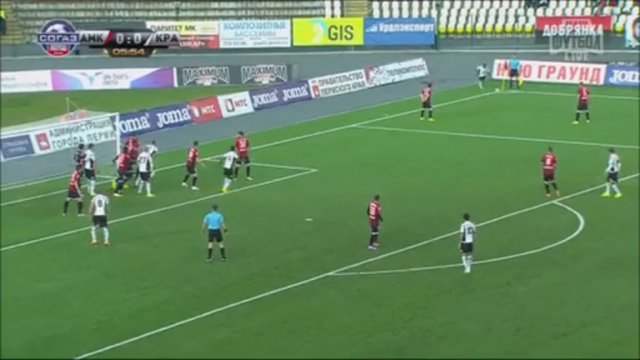 Video: Amkar Perm – FK Krasnodar (1-2), Premier Liga