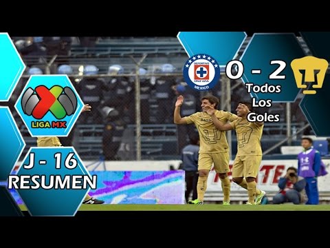 Video: Cruz Azul – UNAM Pumas (0-2), Liga MX