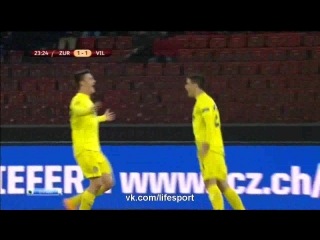 Video: FC Zürich – Villarreal (3-2), Europa League
