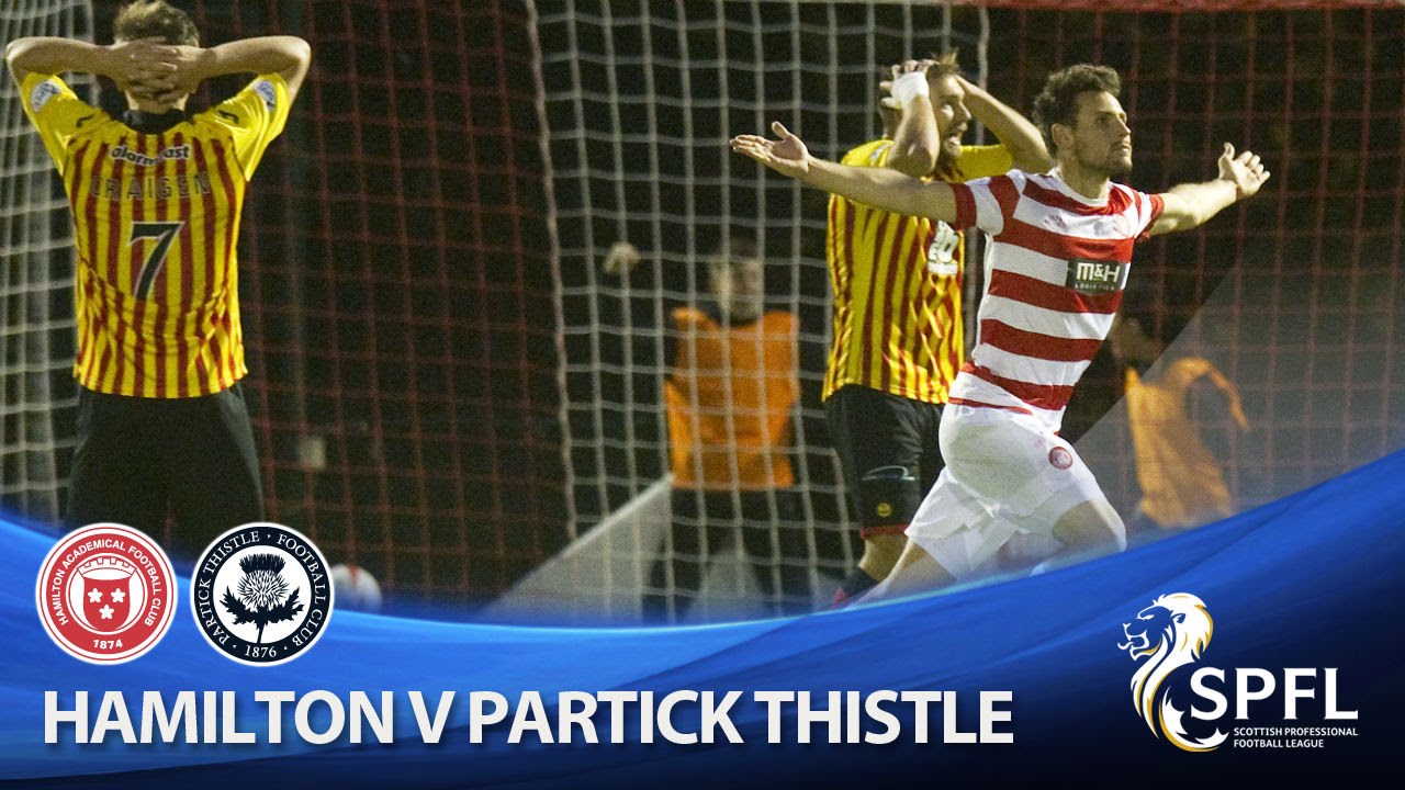Video: Hamilton – Partick Thistle (3-3), Scottish Premiership