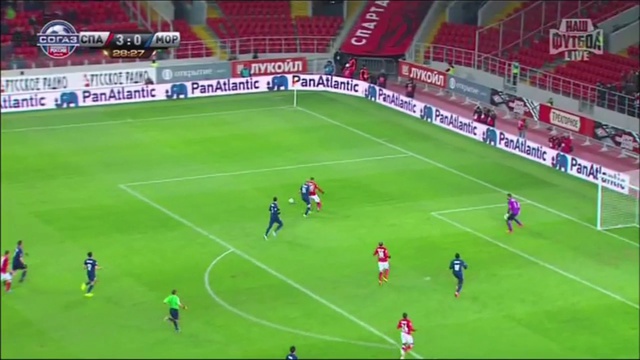 Video: Spartak Moskau – Mordowia Saransk (4-2), Premier Liga