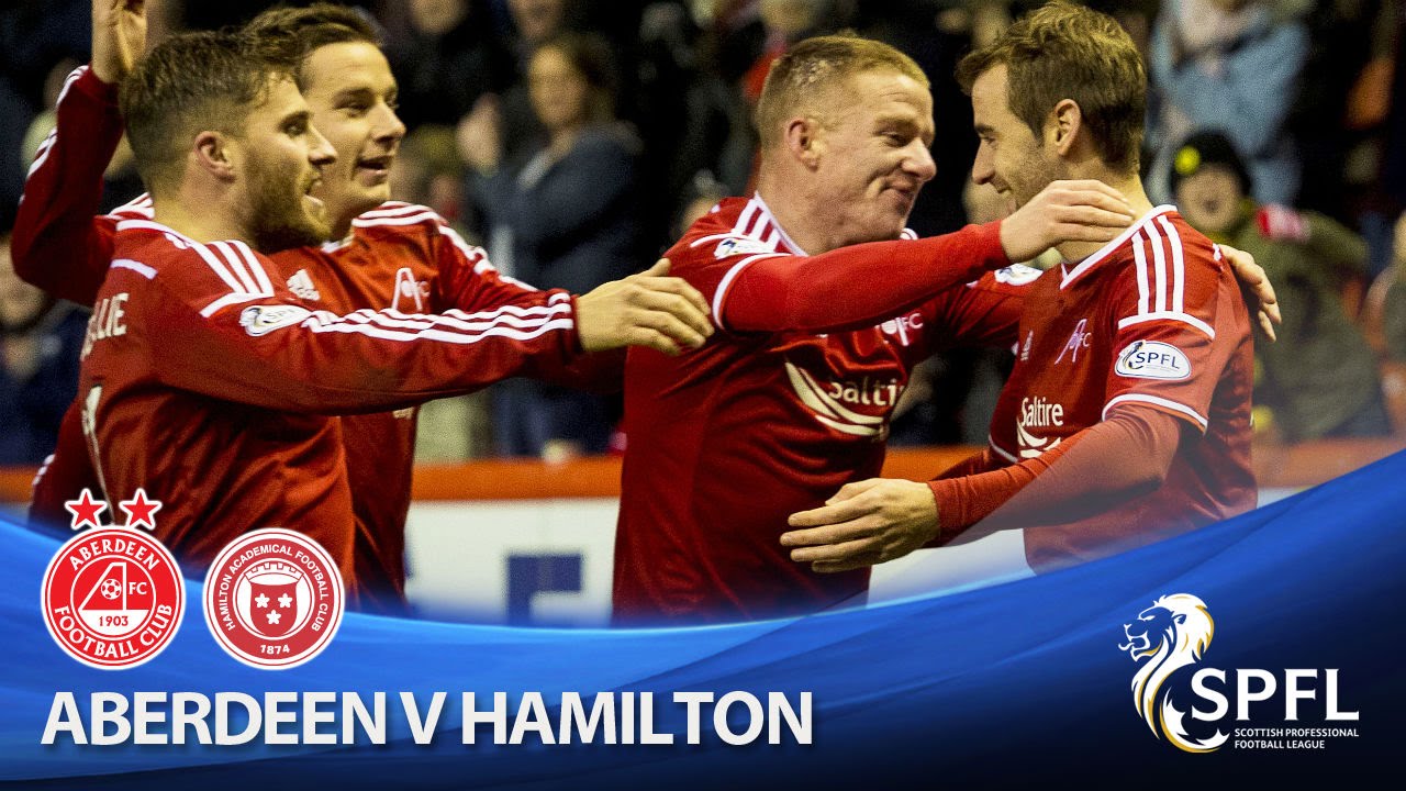 Video: Aberdeen – Hamilton (3-0), SPFL