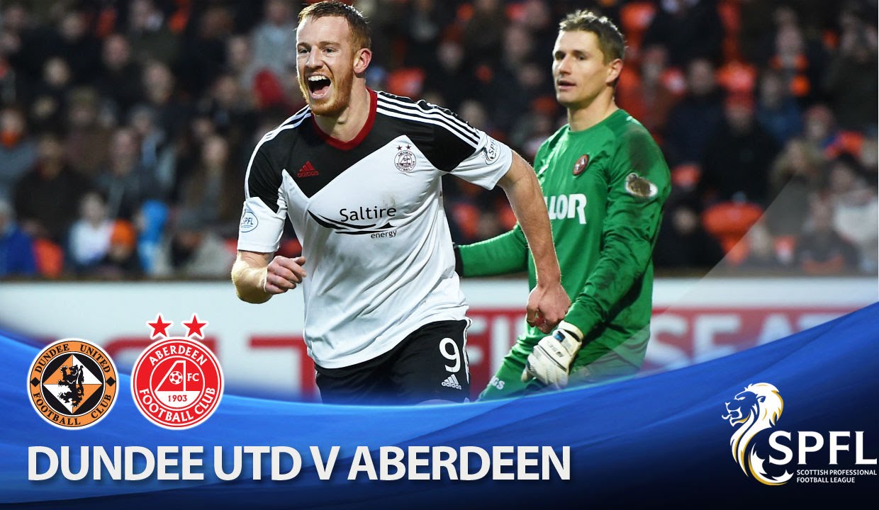 Video: Dundee United – Aberdeen (0-2), SPFL